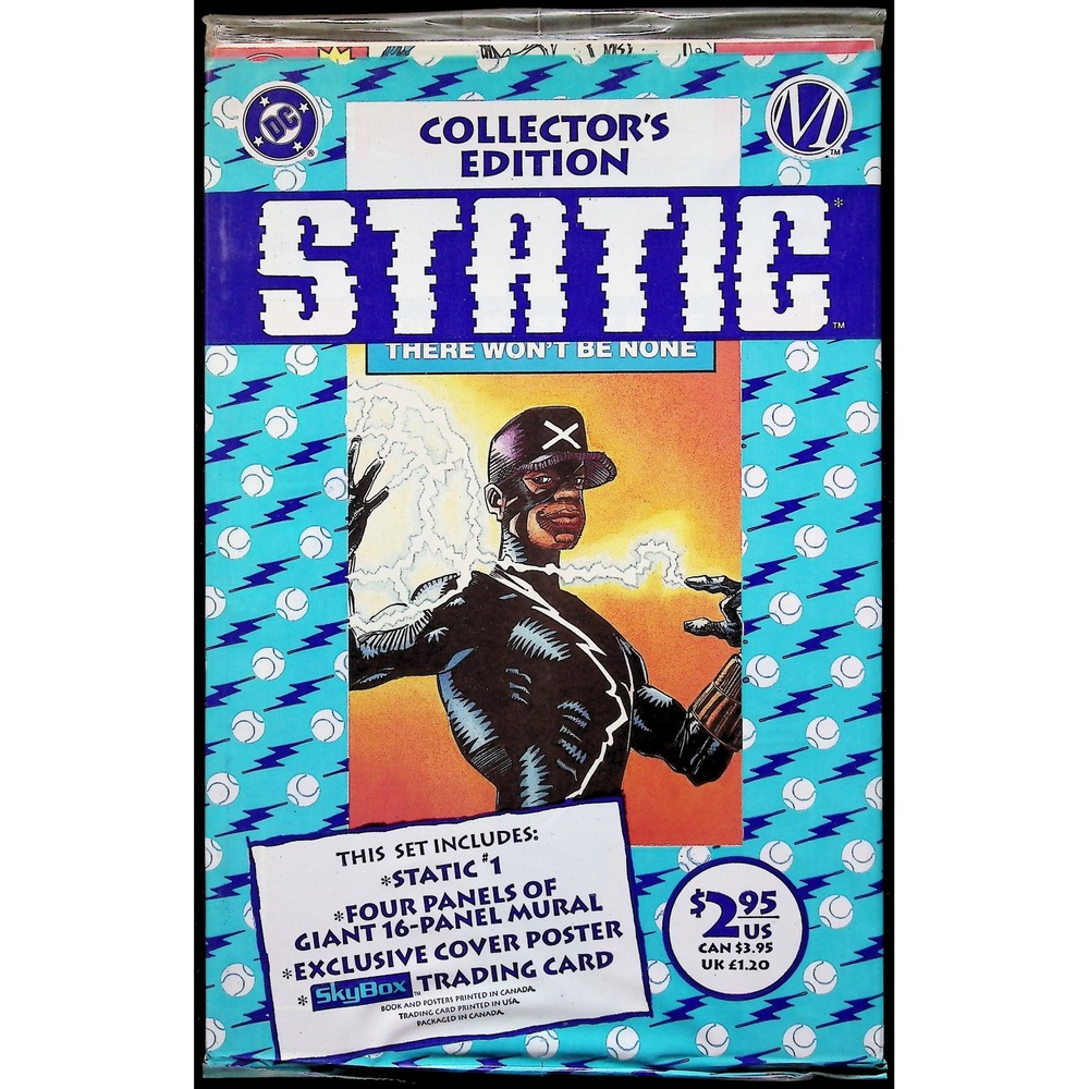 Static #1 Collector's Edition Sealed Polybag 2023 Milestone Comic Book